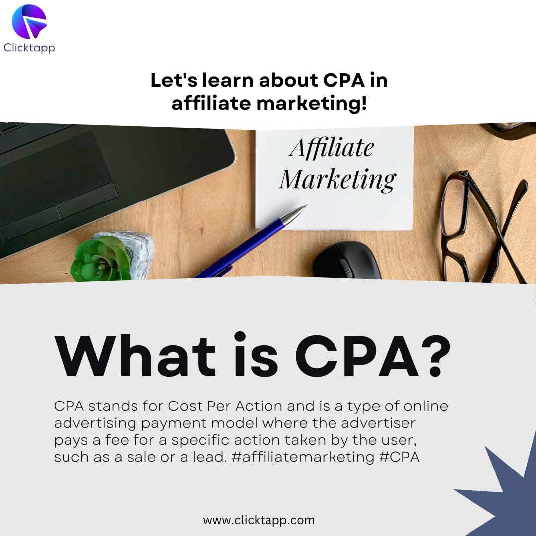 Unlock the mystery behind CPA: Cost Per Acquisition. Discover how this metric transforms marketing success.💡#cpaexplained #marketinginsights #affiliatemarketing #cpa #costperaction #costperactionmarketing #ᴏɴʟɪɴᴇᴀᴅᴠᴇʀᴛɪsɪɴɢ #advertiser #clicktappdigitalmedia #informative