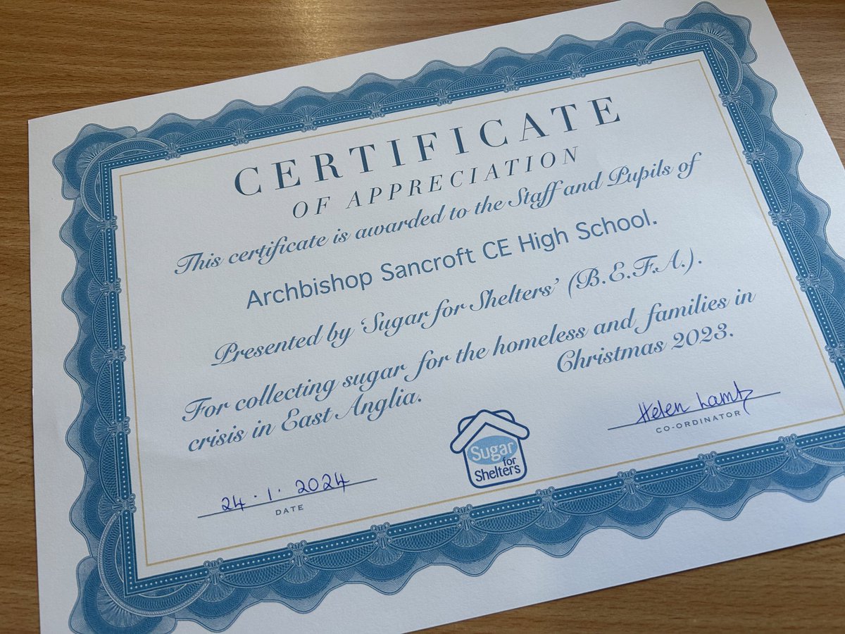 The Harleston Sancroft Academy (3-16 CofE School) tweet media