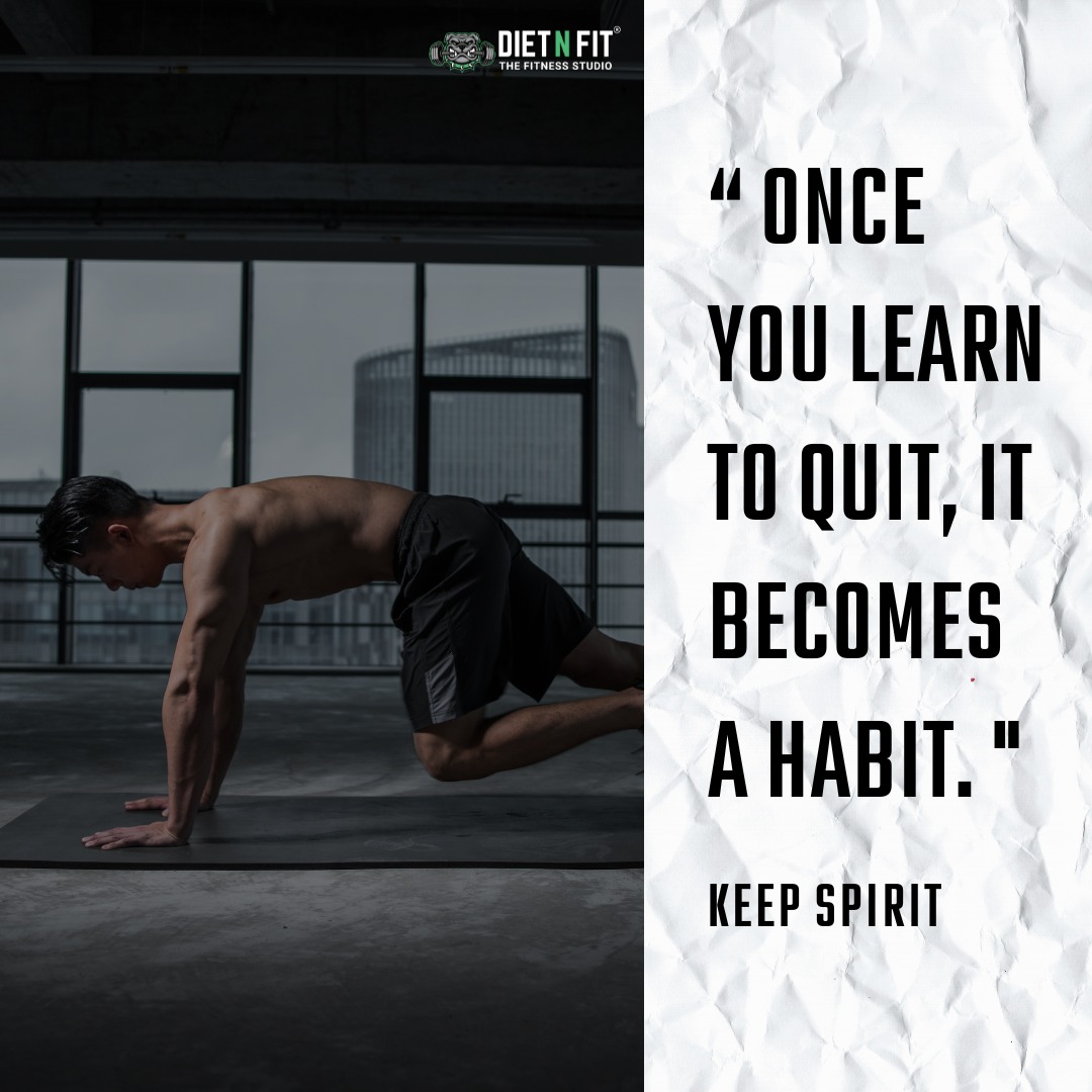 diet_studio's tweet photo. "Quit the habit of quitting. #ResilienceWins 💪"
#relatable #gymmotivation #fitness #motivationalquotes #dietnfit https://t.co/FLJEzKgxsT