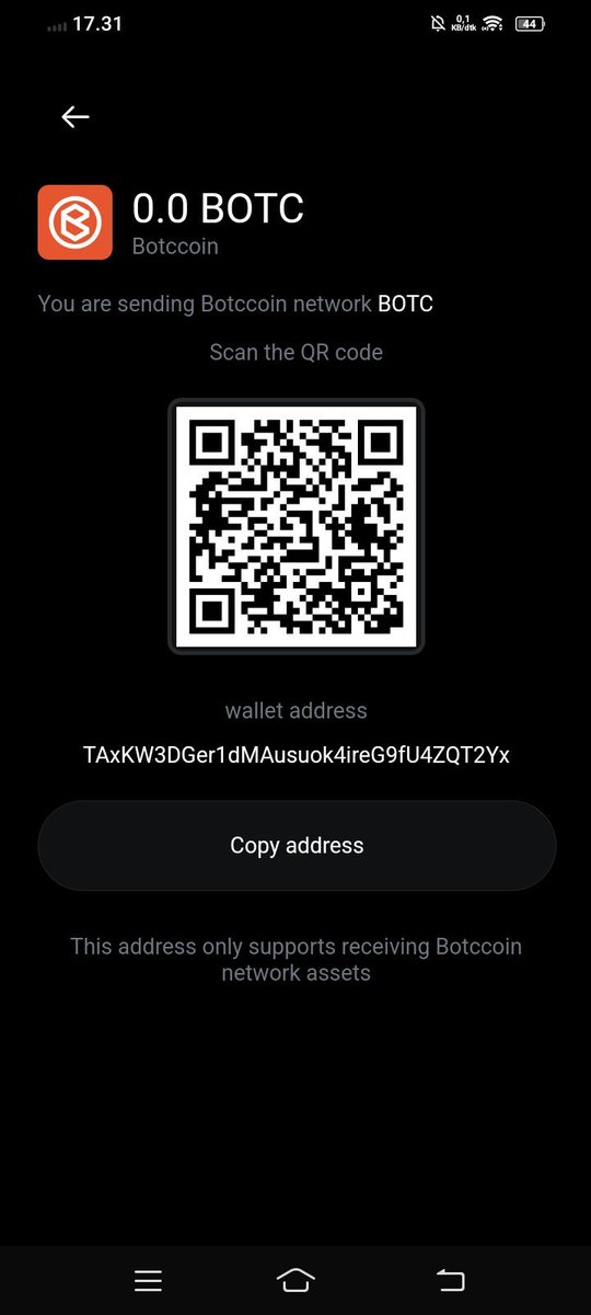 dropcarrot's tweet photo. @Botccoin TAxKW3DGer1dMAusuok4ireG9fU4ZQT2Yx https://t.co/MuaNi4a9Be