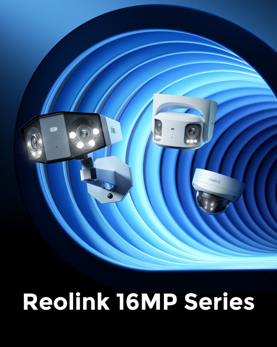 ReolinkTech's tweet image. Meet the all-new #Reolink16MP Series:
Leading the way is our Duo 3 PoE, our latest advanced lineup packed full of innovative features for better security. 
Subscribe now and enjoy an exclusive 20% discount when #ReolinkDuo3 launches: reolink.club/16MPSeries-TW