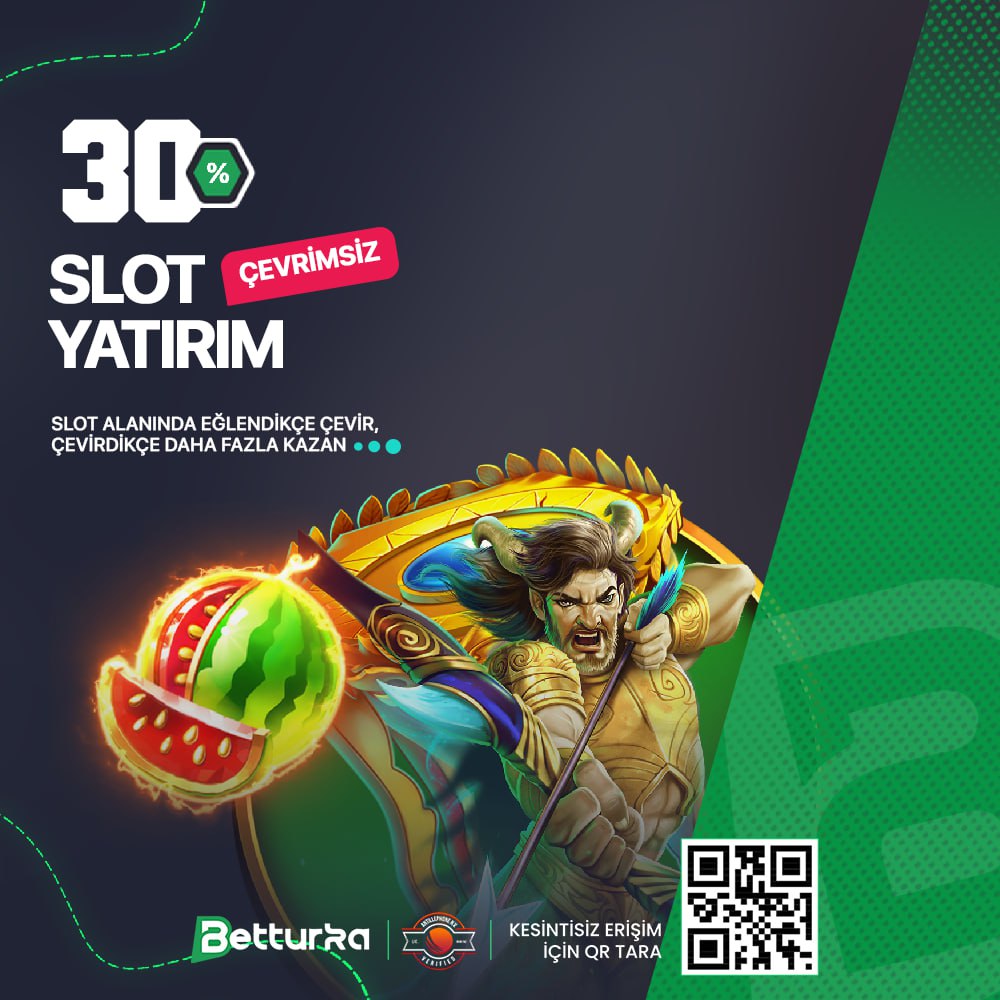 Paranızı katlamak için harika bir fırsat! Betturka'da yapacağınız yatırımlara özel %30 bonus sizi bekliyor. Kazancınızı artırmak ve eğlenceyi doruklarda yaşamak için hemen şimdi Betturka ailesine katılın! 🌟💰 #Betturka #YatırımBonusu #KazançlıOyunlar #OnlineBahis