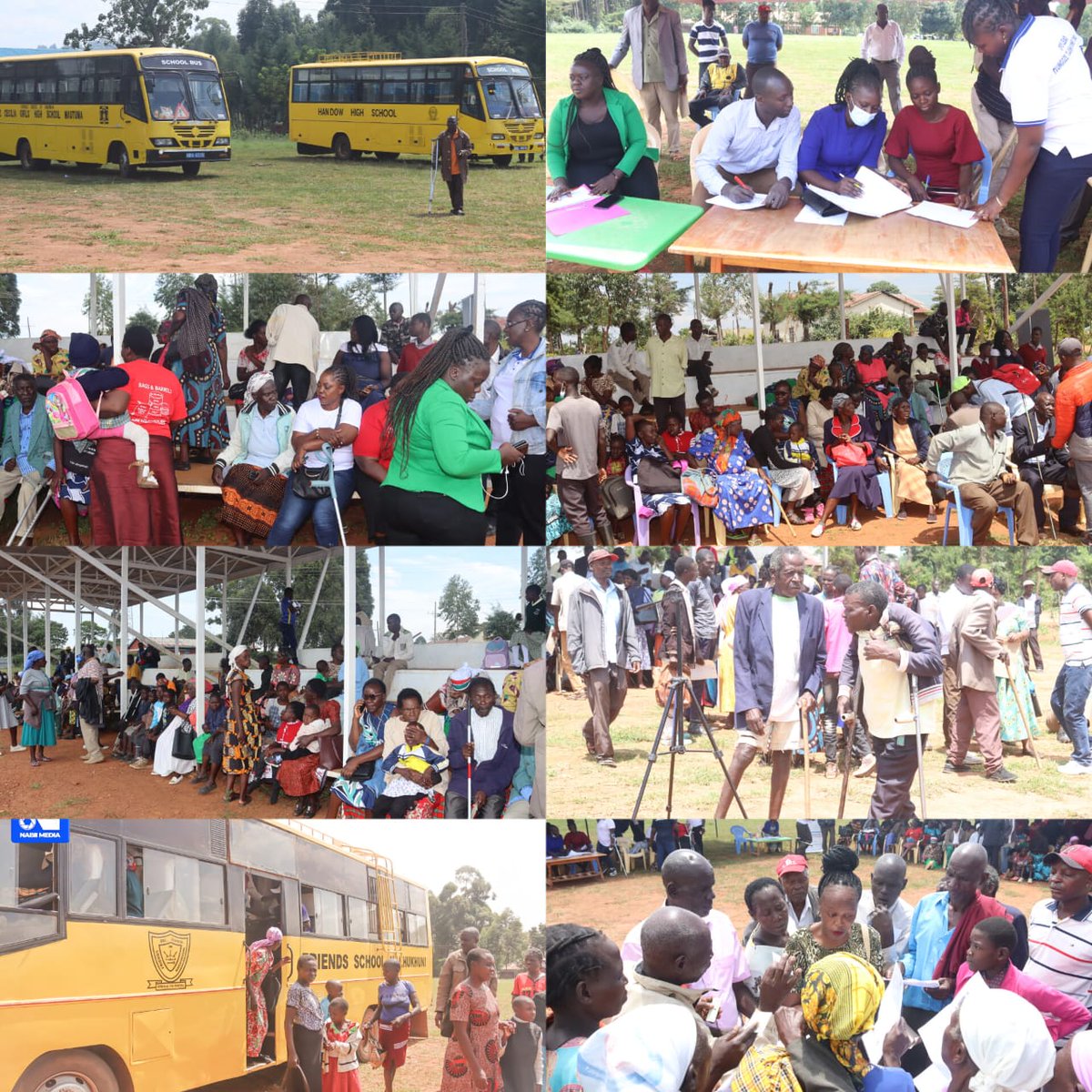 The free disability medical assessment in lugari was one of its kind .PWDs turned up in large numbers got their medical assessment report which  They'll upload on the e citizen platform for the NCPWD registration certificate.
@CBM_Global_KE 
@LMulombi 
@BarasaFernandes