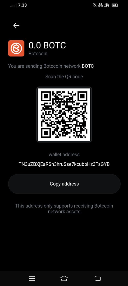 airdropwolve's tweet photo. @Botccoin TN3uZBXjEaRSn3hruSse7kcubbHz3TsGYB https://t.co/OPO1NhmdxI