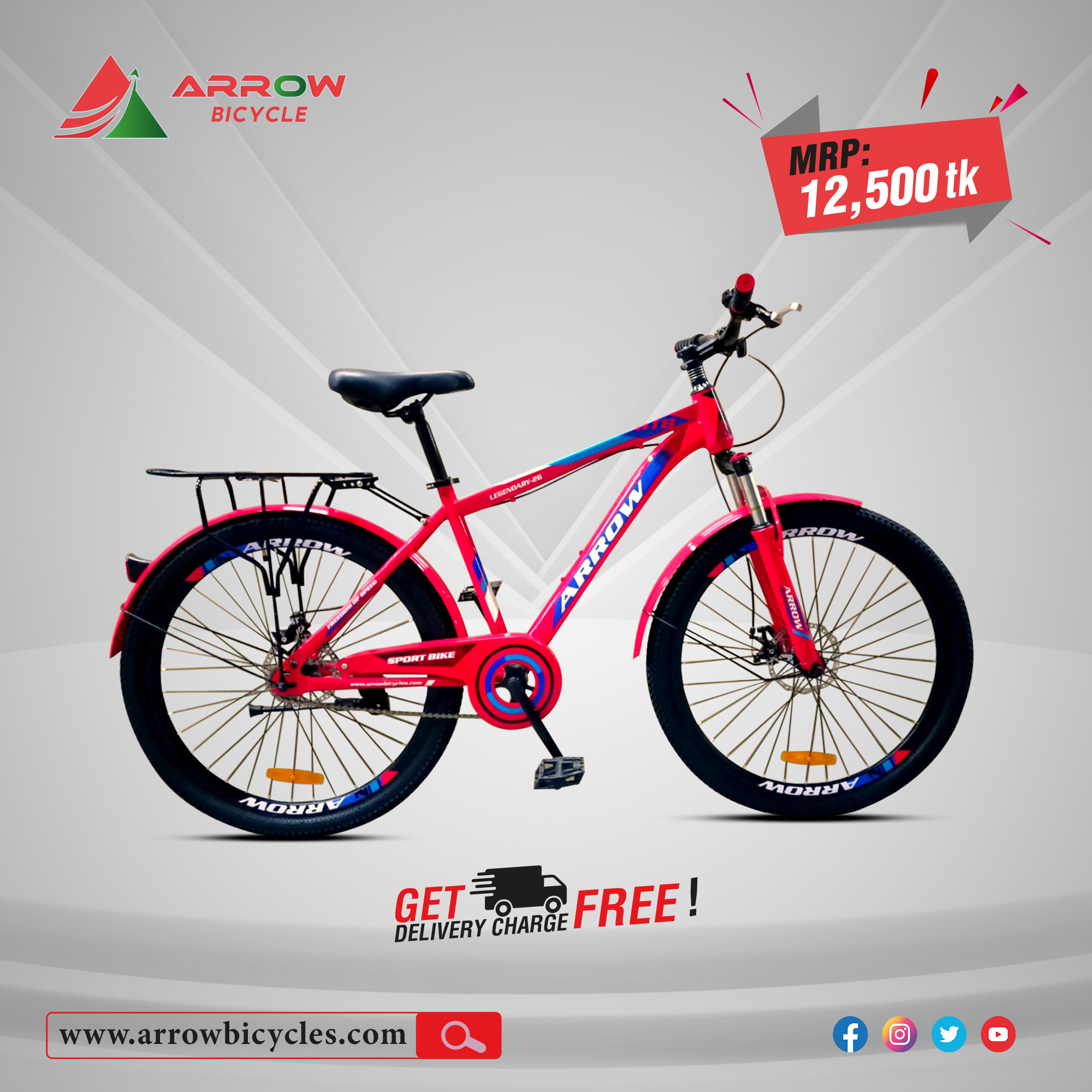 Arrow mountain bike price new arrivals