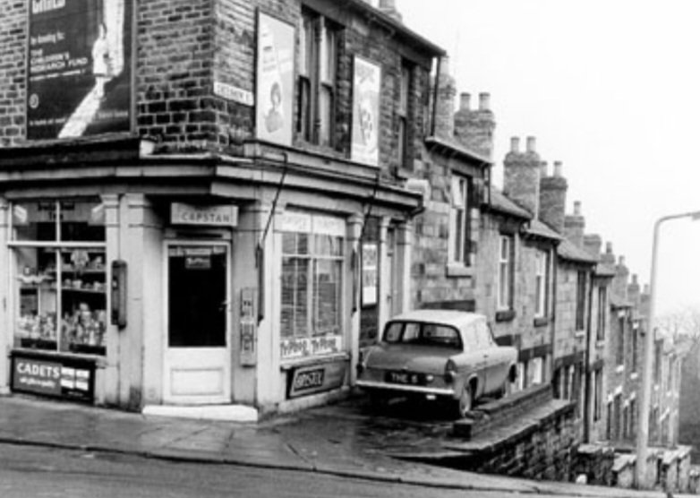 Greenhow Street, Walkley from Heavygate Road, 1967