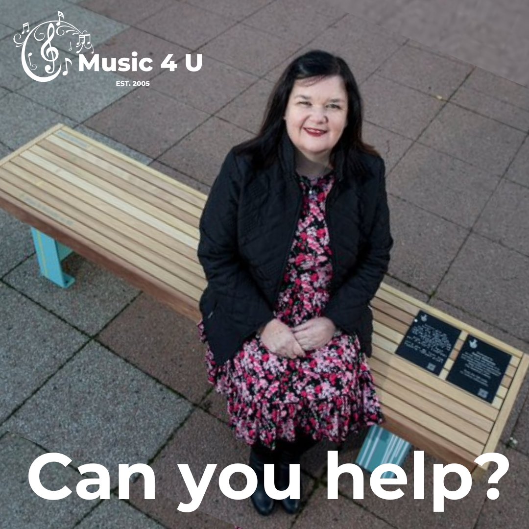 🪵 Do YOU know a skilled carpenter? Music 4 U are on the hunt for a local carpenter who could restore a bench created by @jayblades_ and generously awarded to our founder, Debra Baxter, in 2020. Read more on the @chambertalk website: agcc.co.uk/news-article/l…