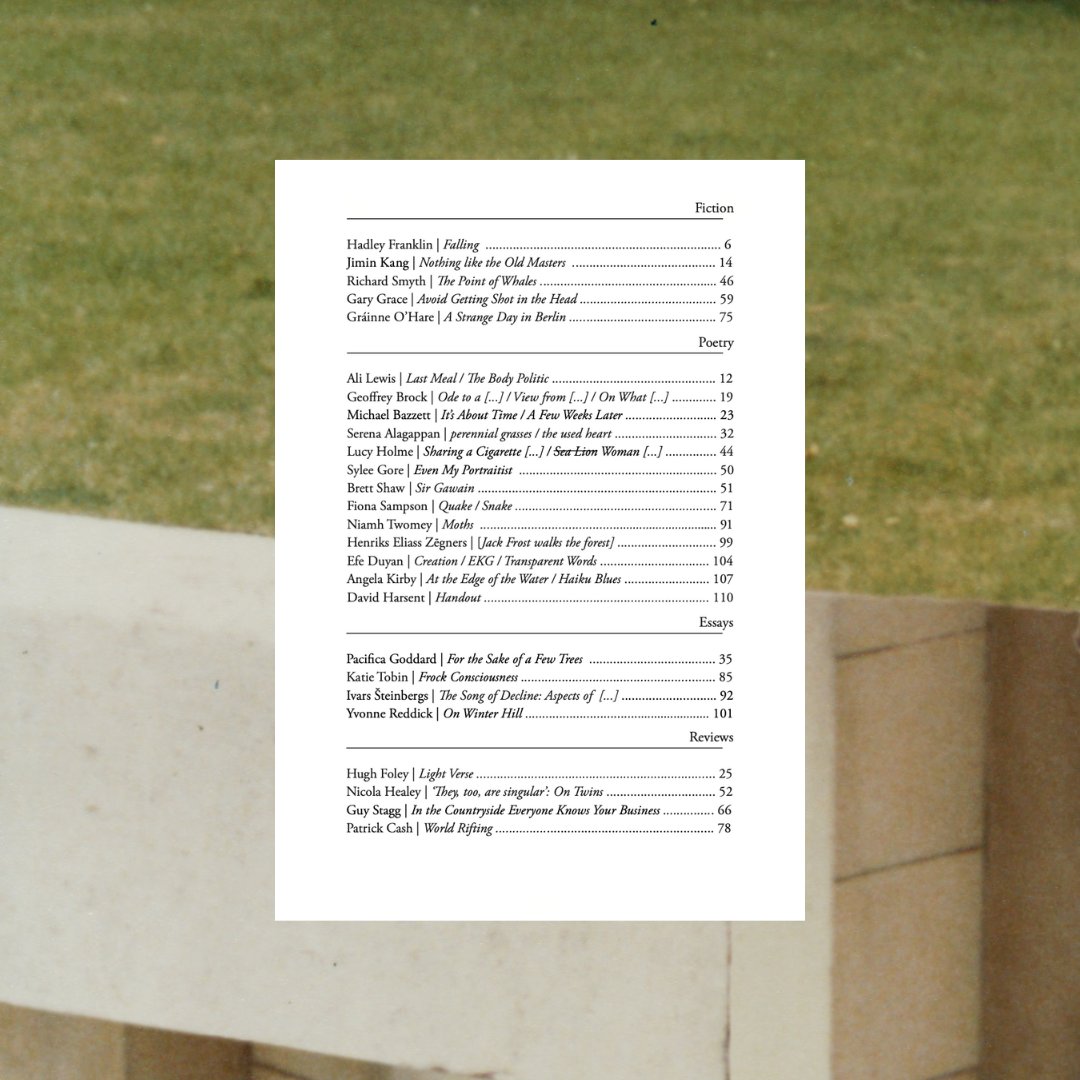 Our February/March 2024 issue is OUT NOW 🌿

Cover image by Martin Lau, winner of our Cover Competition 2023

Order here: thelondonmagazine.org/product/curren…