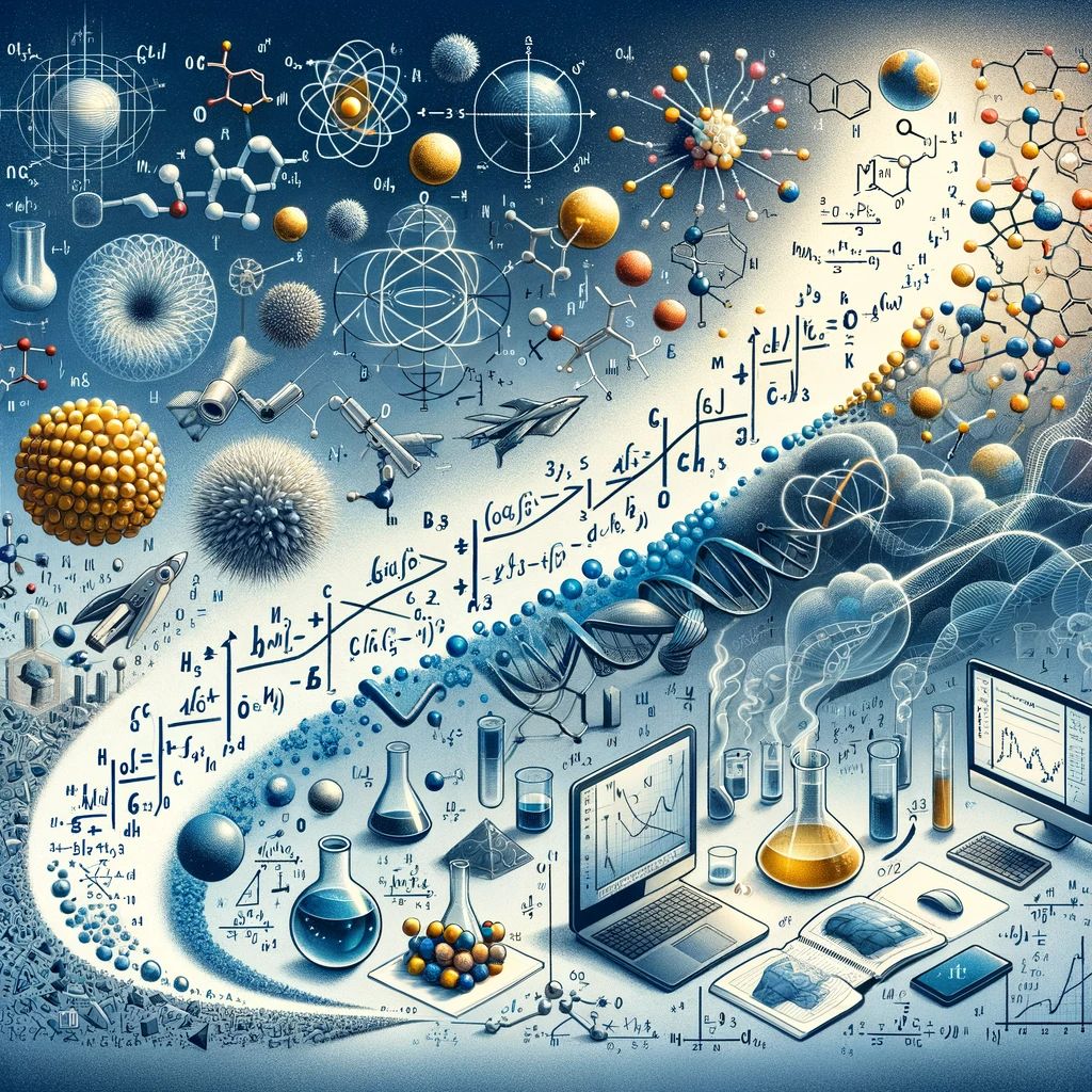The trip 'Between Abstract Mathematics and Applied Sciences,' quoting <a href="/Sergei_Imaging/">Sergei Kalinin</a>'s insights, is inspiring. I leverage simulations to disclose catalyst complexities, connecting quantum mechanics with real applications. Kalinin's pic encapsulates the essence. #Chemistry🧑‍💻🧑‍🔬