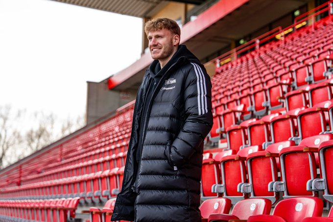 Yorbe Vertessen im Stadion An der Alten Försterei