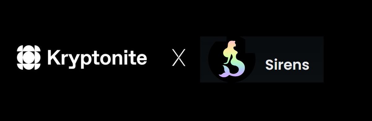 SirensNFTs's tweet photo. 🚨Express WL Giveaway 15 Mins Only 🚨

🤝Sirens X Kryptonite 🤝

Kryptonite NFT WL #Giveaway 

Liquid Staking, Leverage &amp; Lending on Sei 🌊

Win 15 x WL for @Kryptonite_fi 

1⃣Follow @Kryptonite_fi and @SirensNFTs
2⃣RT.
3⃣Tag 3 &amp; Comment your SEI address.

#SEI #NFT https://t.co/v4QITbfL1M