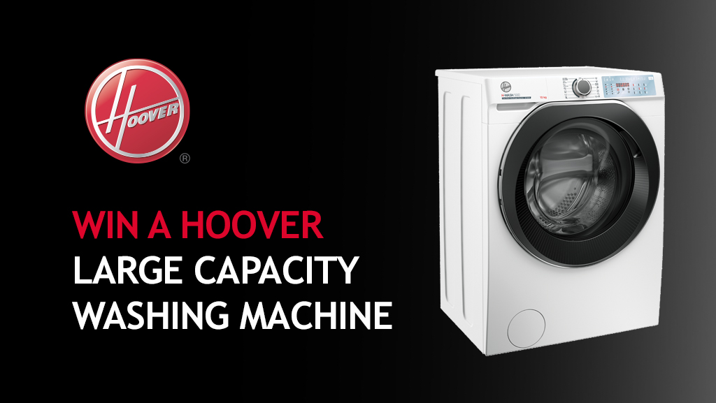 HughesDirect's tweet image. Enter our latest prize draw to #WIN a @Hoover_UK Washing Machine!
This is a multi-platform prize draw and can be entered on Facebook, X and Instagram as separate entries. Simply follow @HughesDirect &amp;amp; repost to apply on X.
Ends 07/02/24, Ts&amp;amp;Cs apply - hughes.co.uk/prize-draw