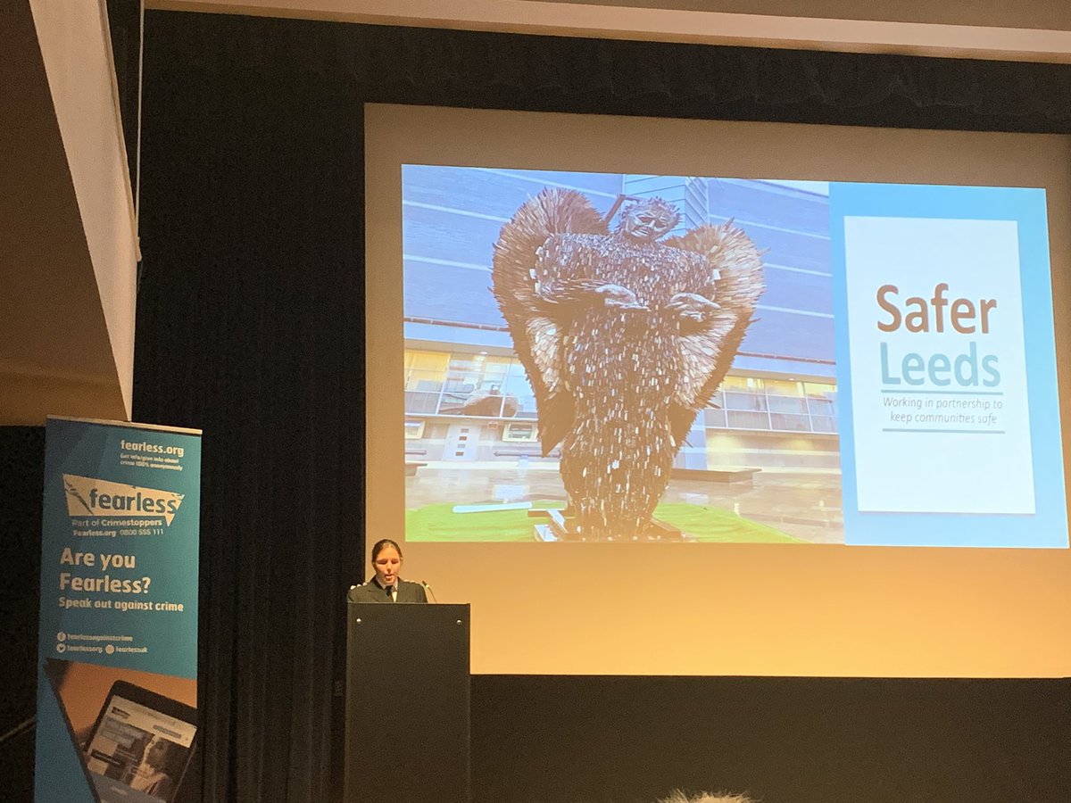 Gemma Gibbs (@csrmyh) on Twitter photo Launch of the #knifeangel launch in Leeds. Delighted that <a href="/FearlessORG/">fearless.org</a> is a driving force behind supporting this fantastic work <a href="/WestYorksPolice/">West Yorkshire Police</a> <a href="/SaferLeeds/">Safer Leeds</a> <a href="/wy_vrp/">West Yorkshire Violence Reduction Partnership</a> <a href="/CrimestoppersUK/">Crimestoppers</a> #projectshield Launch of the #knifeangel launch in Leeds. Delighted that <a href="/FearlessORG/">fearless.org</a> is a driving force behind supporting this fantastic work <a href="/WestYorksPolice/">West Yorkshire Police</a> <a href="/SaferLeeds/">Safer Leeds</a> <a href="/wy_vrp/">West Yorkshire Violence Reduction Partnership</a> <a href="/CrimestoppersUK/">Crimestoppers</a> #projectshield