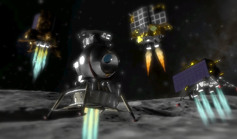 akareactor's tweet photo. #moonlanderthegame #space I made a splash-screen for the game. Waiting a moderation on https://t.co/YE3Jc0Ncvc https://t.co/24PKU04WYh