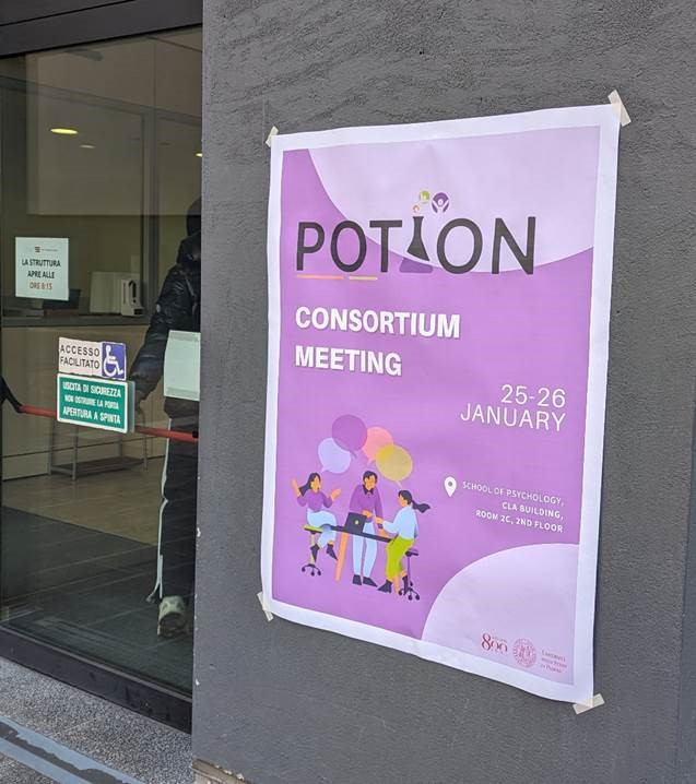 PotionProject's tweet image. The POTION consortium had a productive project meeting in Padova! 
Big thank you to @UniPadova @claudio_gentili @cinzia_cecchet @ElisaDalB1 and Letizia for your hospitality and for arranging a visit to the University to learn more about its history and impact in higher education.