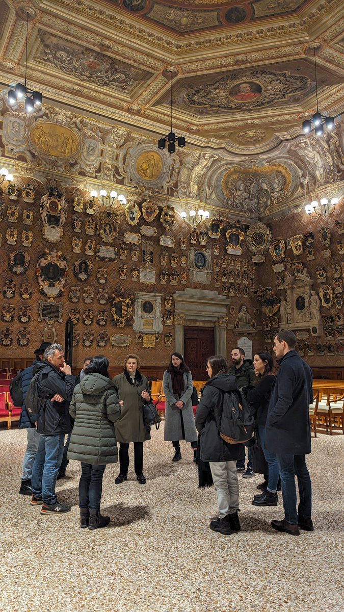 POTION Project (@potionproject) on Twitter photo The POTION consortium had a productive project meeting in Padova!
Big thank you to <a href="/UniPadova/">Università di Padova</a> <a href="/claudio_gentili/">Claudio Gentili</a> @cinzia_cecchet <a href="/ElisaDalB1/">Elisa Dal Bò</a> and Letizia for your hospitality and for arranging a visit to the University to learn more about its history and impact in higher education. The POTION consortium had a productive project meeting in Padova!
Big thank you to <a href="/UniPadova/">Università di Padova</a> <a href="/claudio_gentili/">Claudio Gentili</a> @cinzia_cecchet <a href="/ElisaDalB1/">Elisa Dal Bò</a> and Letizia for your hospitality and for arranging a visit to the University to learn more about its history and impact in higher education.