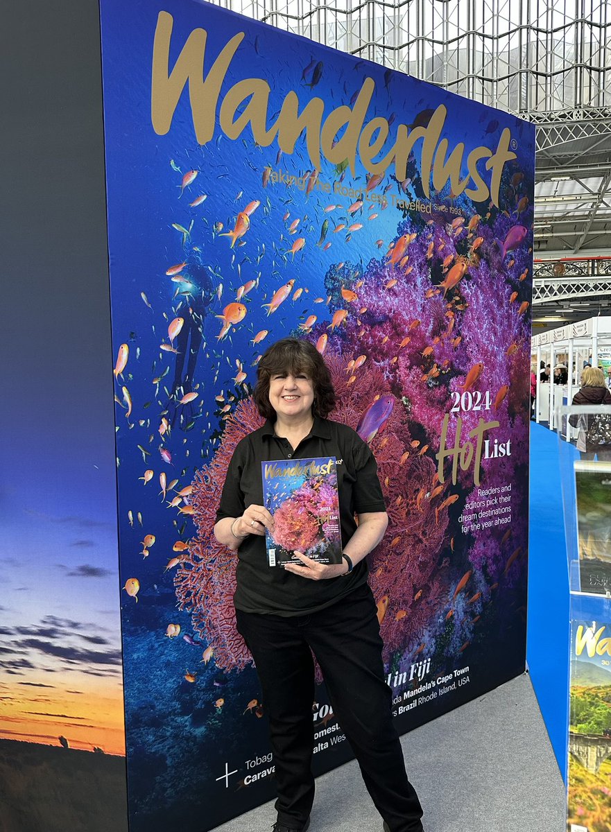 Lyn Hughes (@wanderlust_lyn) on Twitter photo Visiting <a href="/DestinationShow/">Destinations Show: The Holiday & Travel Show</a> London in the next four days? Do come and say hello and pick up the latest <a href="/wanderlustmag/">Wanderlust magazine</a> (we have an amazing deal on subscriptions too) Visiting <a href="/DestinationShow/">Destinations Show: The Holiday & Travel Show</a> London in the next four days? Do come and say hello and pick up the latest <a href="/wanderlustmag/">Wanderlust magazine</a> (we have an amazing deal on subscriptions too)