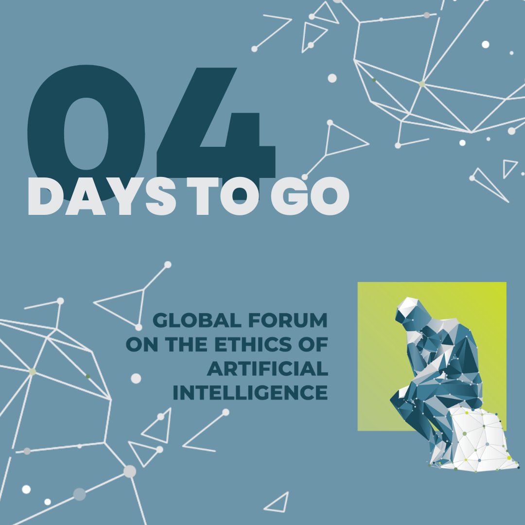 gabramosp's tweet photo. Only 4 days to go for @UNESCO’s Global Forum on the Ethics of #ArtificialIntelligence in Slovenia! 

Join experts and leaders worldwide to advance solutions to technological challenges through ethical #AI. #AIEthics is the way forward!

https://t.co/86oJI9Y67a https://t.co/LHB8vcEUGf