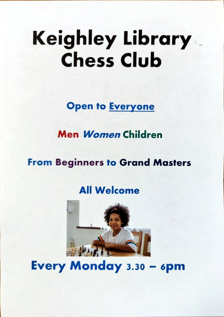 Brilliant video about some of the fun things that happened at Library Palooza. The Chess Club mentioned now takes place on Mondays 3.30pm until 6pm in line with our new opening hours.