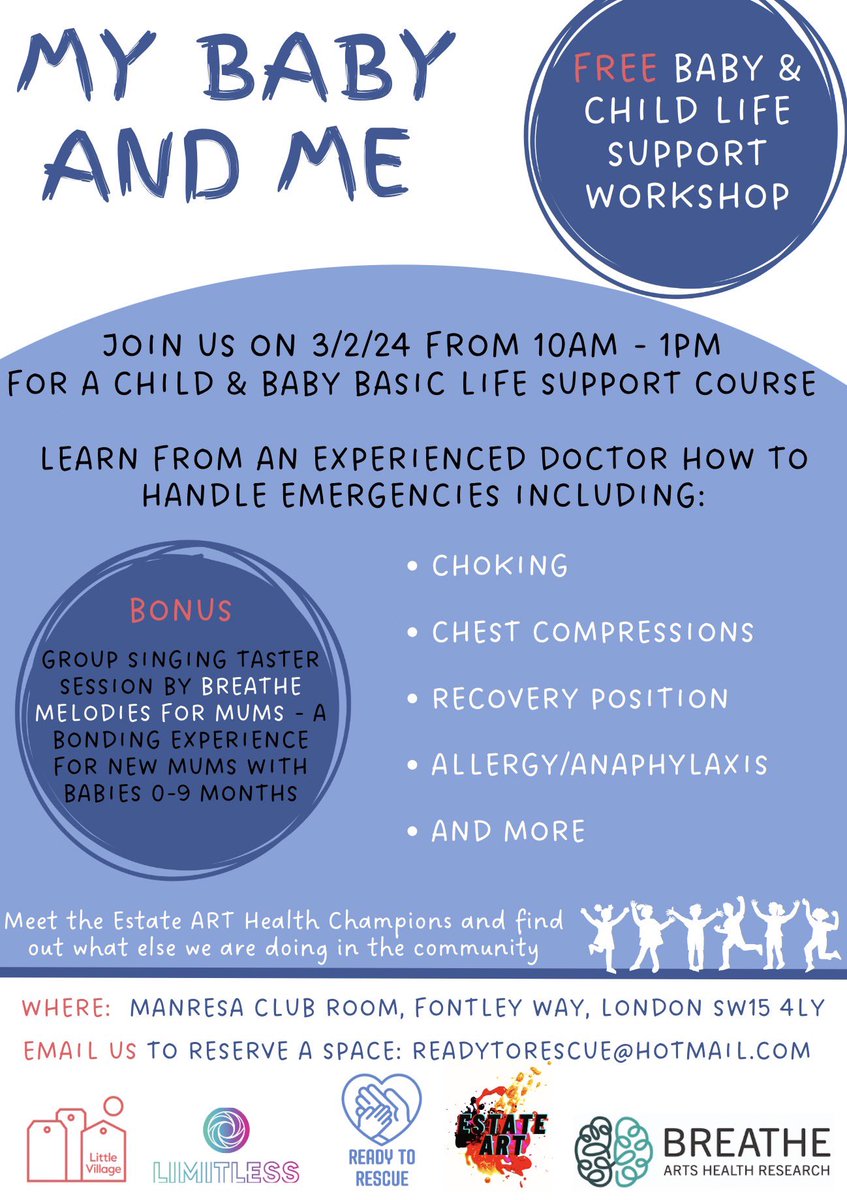 This Saturday my Baby and Me Life support training for parents,plus little village ,Estate Art champions plus parent champions ⭐️⭐️⭐️⭐️⭐️sign up for another date at readytorescue@hotmail.com @AltonMasterplan @Alton_Practice @HeathbridgeGP @RoeLabourCllrs @emmalewis_HT