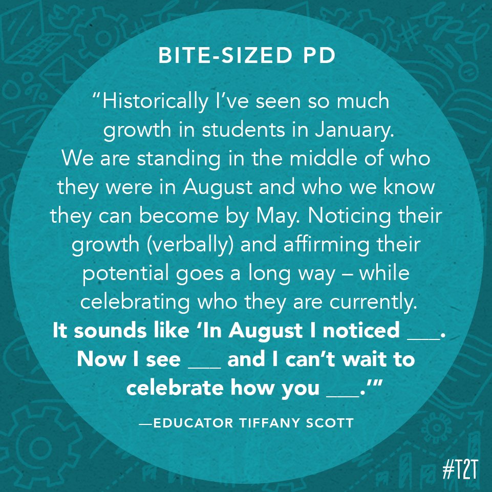 Take a moment today to pause and notice the amazing transformations that are happening in your classroom this year. 🦋

(Reminder via educator <a href="/ItsTiffanyScott/">Tiffany</a>) #ProudTeacher