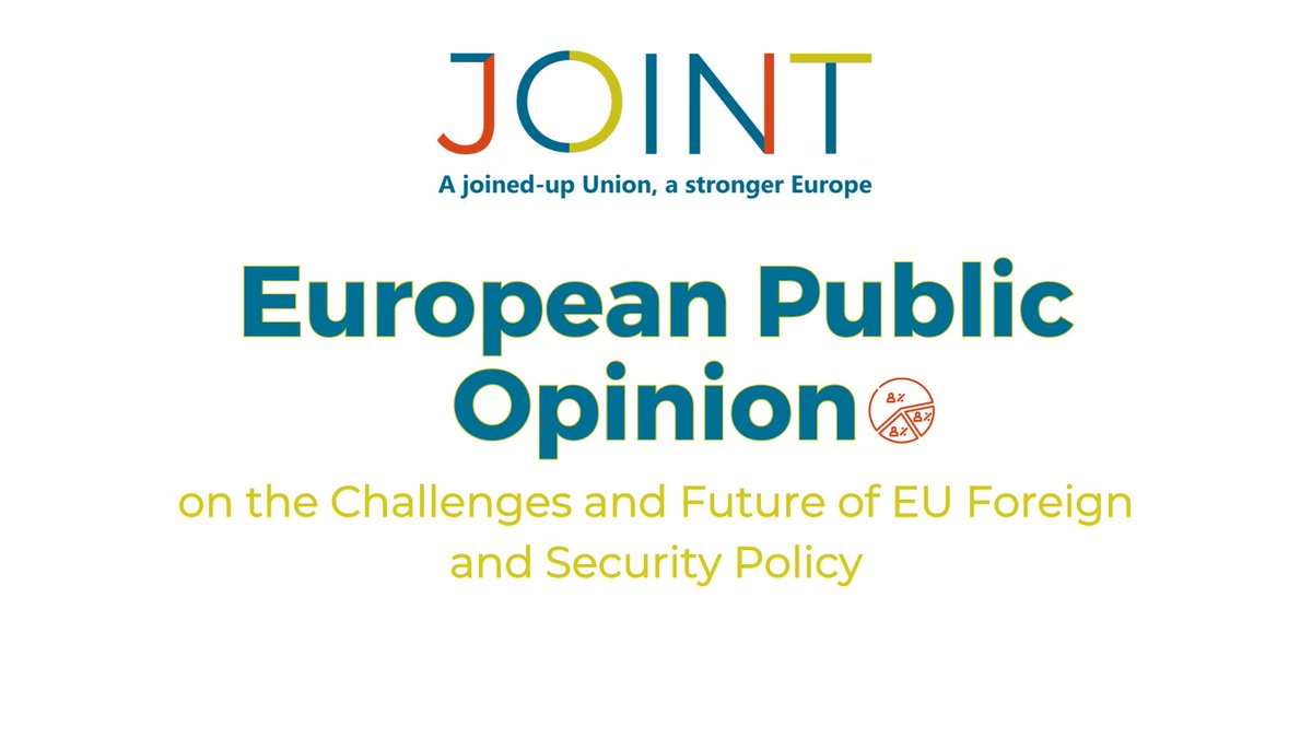 📣 New Report out now! Check out the results of JOINT multi-country survey on public opinion and EU Foreign and Security Policy, run in 🇫🇷 🇩🇪 🇬🇷 🇮🇹 🇪🇸 and 🇵🇱! 👉 jointproject.eu/?p=1936 Here's the main highlights🧵↘️