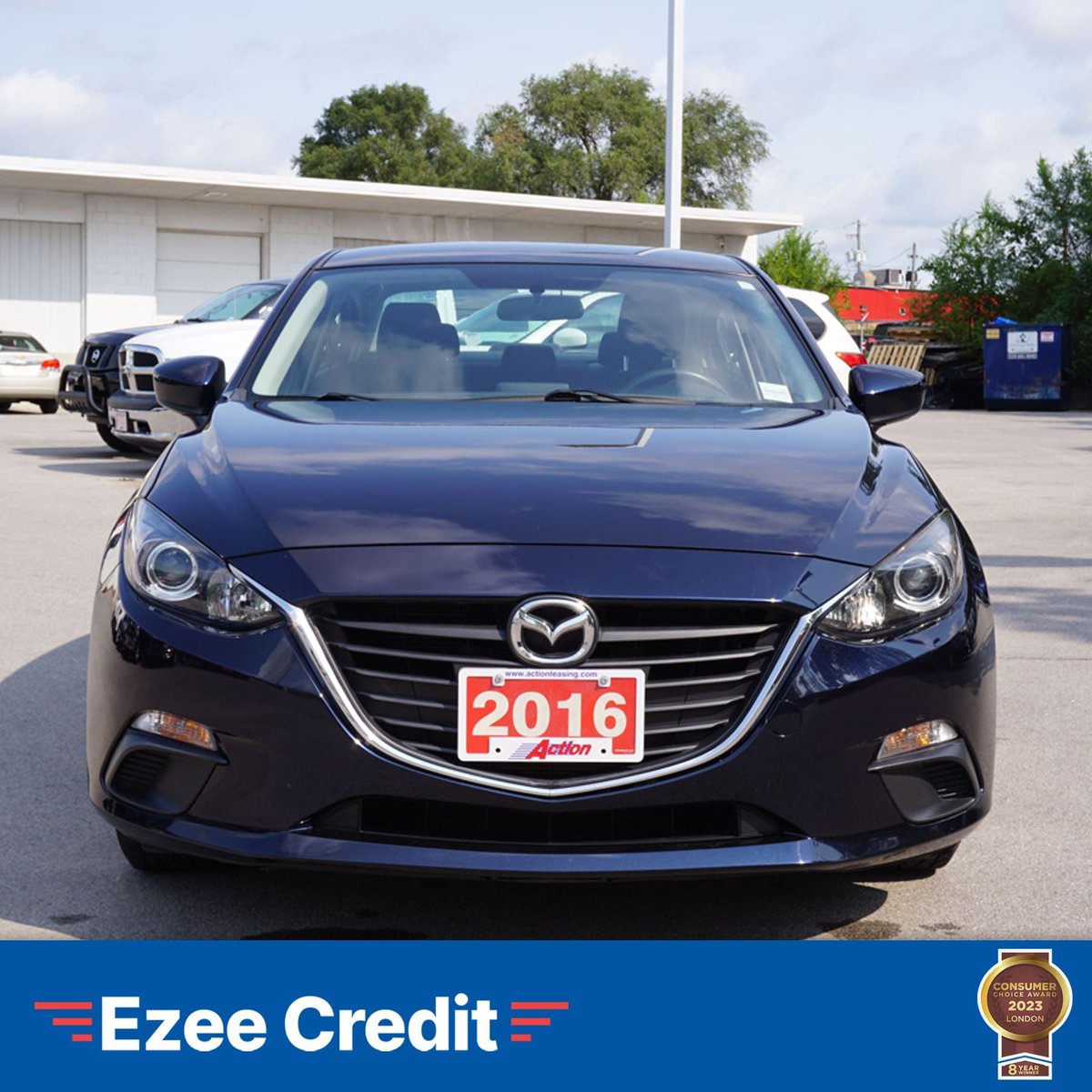 🚗 **Discover the Unmatched Elegance of the Mazda 3, 2016 Edition! 🌟**

Attention, car enthusiasts! 📣 We're excited to showcase the remarkable Mazda 3, 2016 model, available at EzeeCredit. 🚀
#Mazda3 #EzeeCredit #CarDeals #OntarioCars #DriveWithStyle