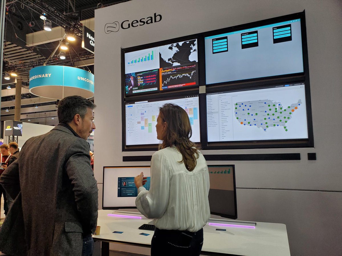 Gesabgroup's tweet photo. The third day of @ISE_Show has started with a lot of energy! Our team is waiting for you at E5130 booth to introduce you to the most innovative technology for the management of sources in the control center. Maximize operators' efficiency!
#ISE2024 #DeskWall #DataWall https://t.co/akVQopM268
