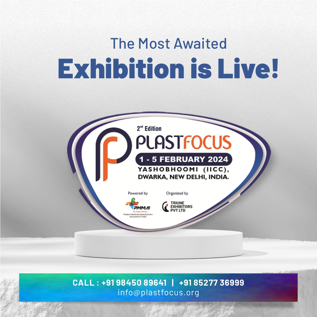 OrgPmmai's tweet image. Exciting news! 
Plastfocus Exhibition 2024 has begun, showcasing cutting-edge plastics machinery. Join us now for innovation, expertise, and endless possibilities.

#plastfocus #exhibition #plasticmachinery #technology #PMMAI #kabraindia #kolsitegroup #kabraextrusiontechnik