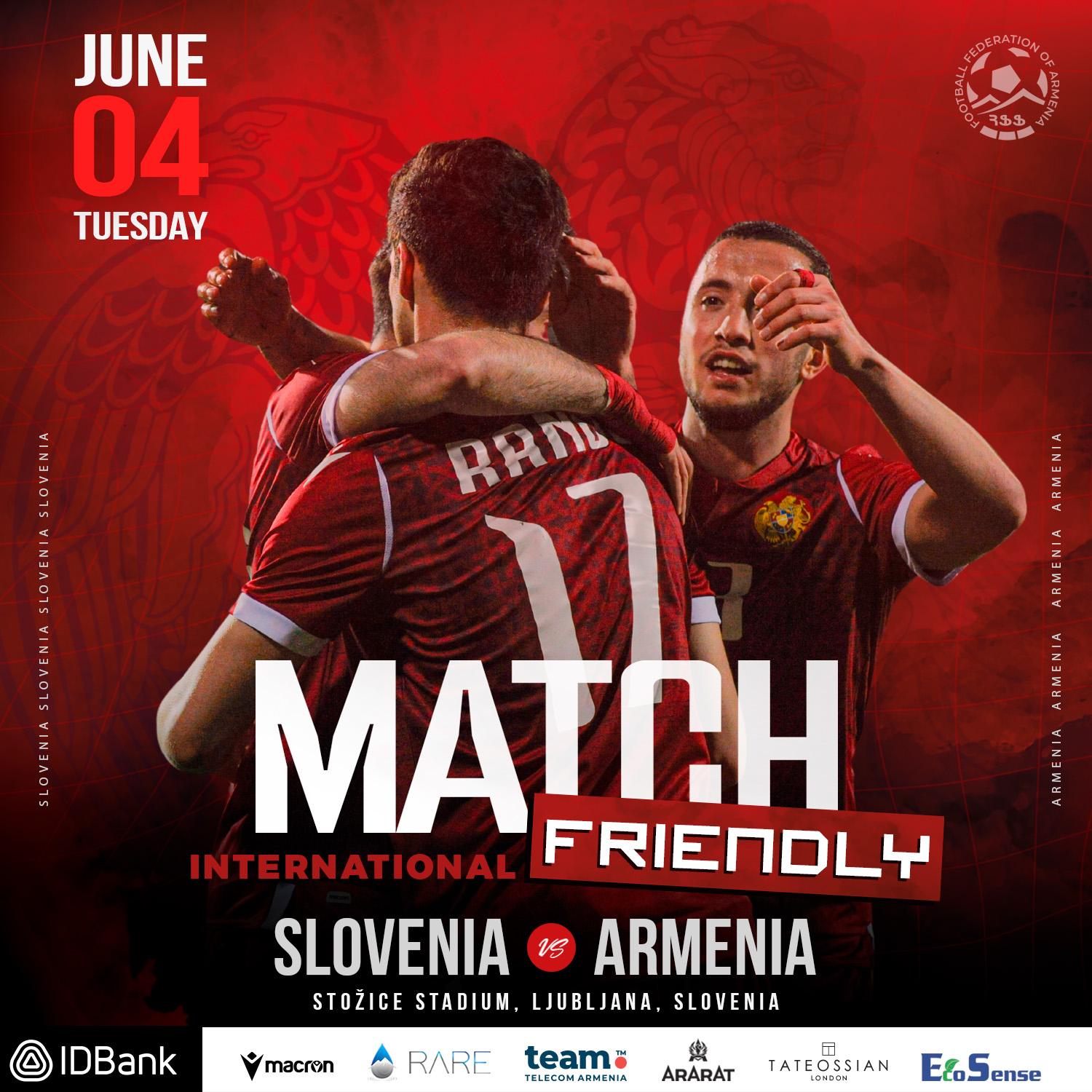Armenia national football team deals