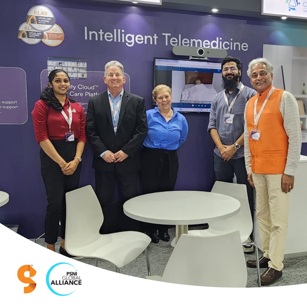 granteq's tweet photo. The Caregility booth at the Arab Health Exhibition garnered significant attention from healthcare professionals in the region. The Granteq team, led by Rajesh Narayanan, had a bustling schedule at the booth.
#telehealth #remoteicu #patientcare #telemed #healthcare https://t.co/Cn35nuZ6xZ