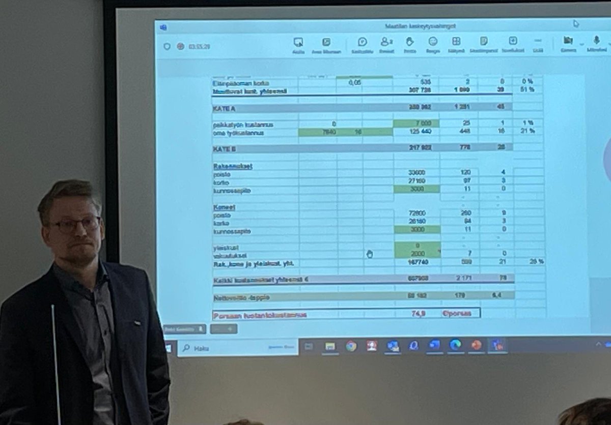 <a href="/Lahi_Tapiola/">LähiTapiola</a> ja <a href="/ProAgria/">ProAgria</a> opiskelemassa yhdessä maatilojen keskeytysvahinkoja ja katelaskelmia. Esittämässä <a href="/koivistopo/">Petri Koivisto</a>. Taustatukea antaa <a href="/AriNopanen/">Ari Nopanen</a>.