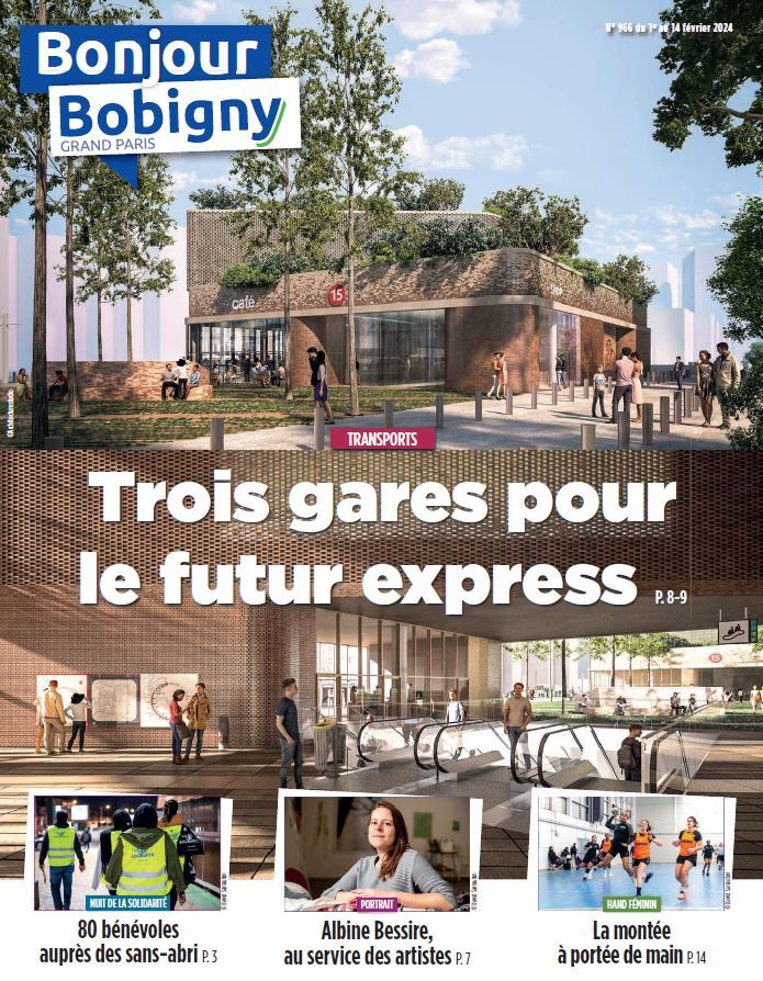 🗞 Le dernier Bonjour Bobigny est dans vos boîtes et disponible en ligne 👉calameo.com/read/000135441… À lire entre autres : > Transports : Trois gares pour le futur express > Nuit de la solidarité : 80 bénévoles auprès des sans-abri > Hand féminin : La montée à portée de main