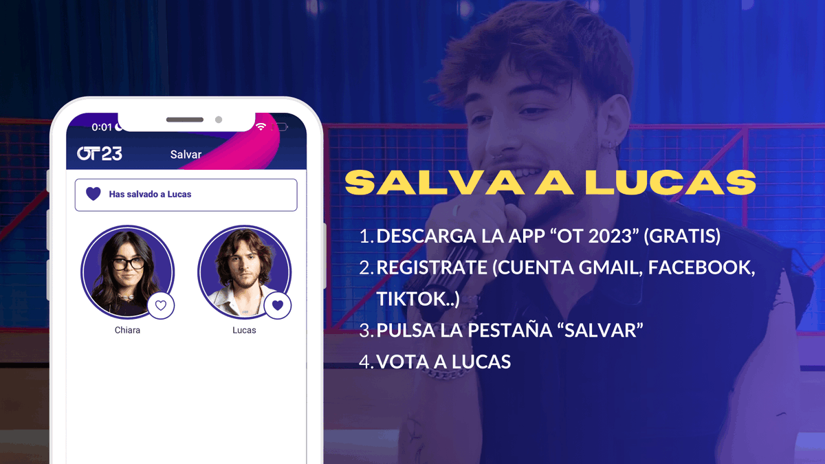 LucasCDaily's tweet photo. Hola @ntvgoficial  nos iría genial vuestra ayuda! 

Tenemos a Lucas, concursante Uruguayo🇺🇾 en OT2023 España.

Esta semana está NOMINADO y estamos seguros que con una publicación de apoyo vuestra ganaría muchísimos votos. 

Se puede votar desde LATAM y es muy fácil 🫶 https://t.co/bLUG8vugOs