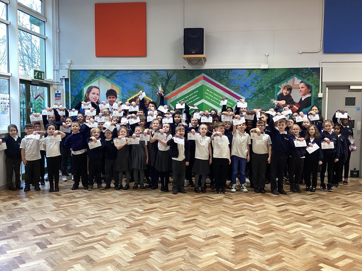 Amazing effort to everyone for their attendance efforts. We are super proud of the 93 children who have achieved 100% attendance this January! #WeExceed @BaildonGlenPS