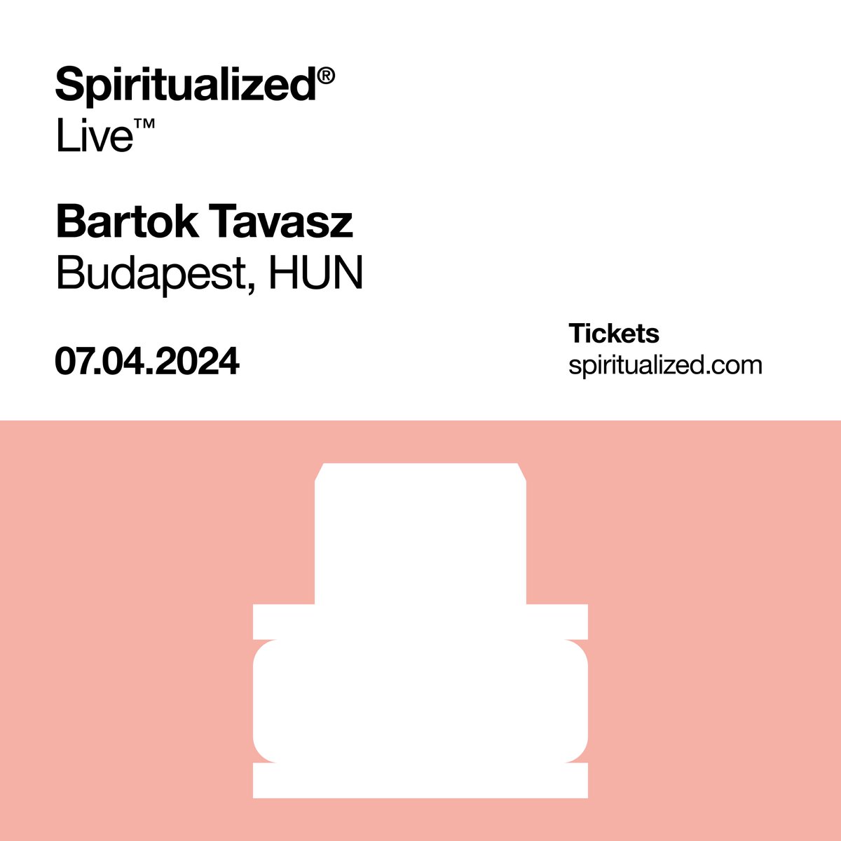 Spiritualized® Live™ Bartõk Spring Budapest, HUN 07.04.24 spiritualized.com