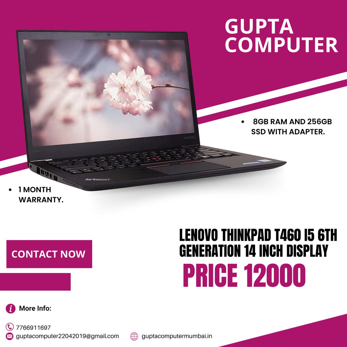 computer_g41908's tweet image. 📞7766911697

📧guptacomputer22042019@gmail.com

🌐 guptacomputermumbai.in

Gupta Computer Laptop

DELL latitude E5470
.
.
.
.
#DellLatitudeE5470
#BusinessLaptop
#ProductivityTool
#WorkplaceCompanion
#EfficientPerformance
#ProfessionalDevice
#ReliableTech
#LaptopPowerhouse