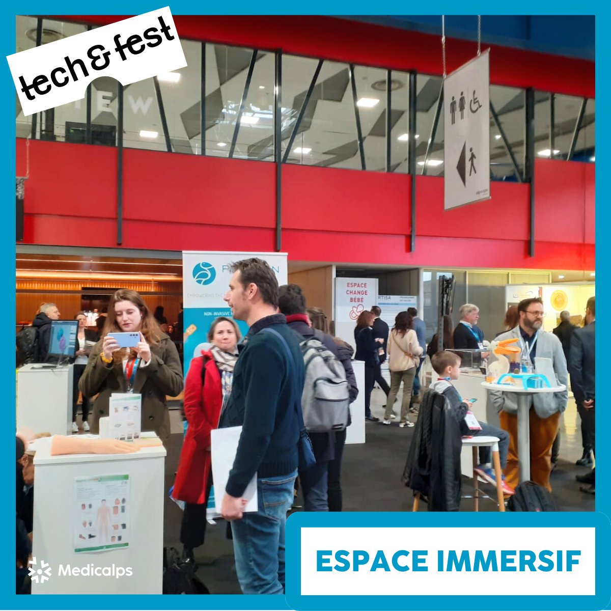 medicalps's tweet photo. #TechnFestLive
Êtes vous déjà venu faire un tour sur l'espace immersif ? 

Saisissez l'opportunité de découvrir des démonstrations de Technologies Santé locale avec de nombreuses made in MEDICALPS.

#TechandFest #Santé #Innovation https://t.co/FKCnabdaVz