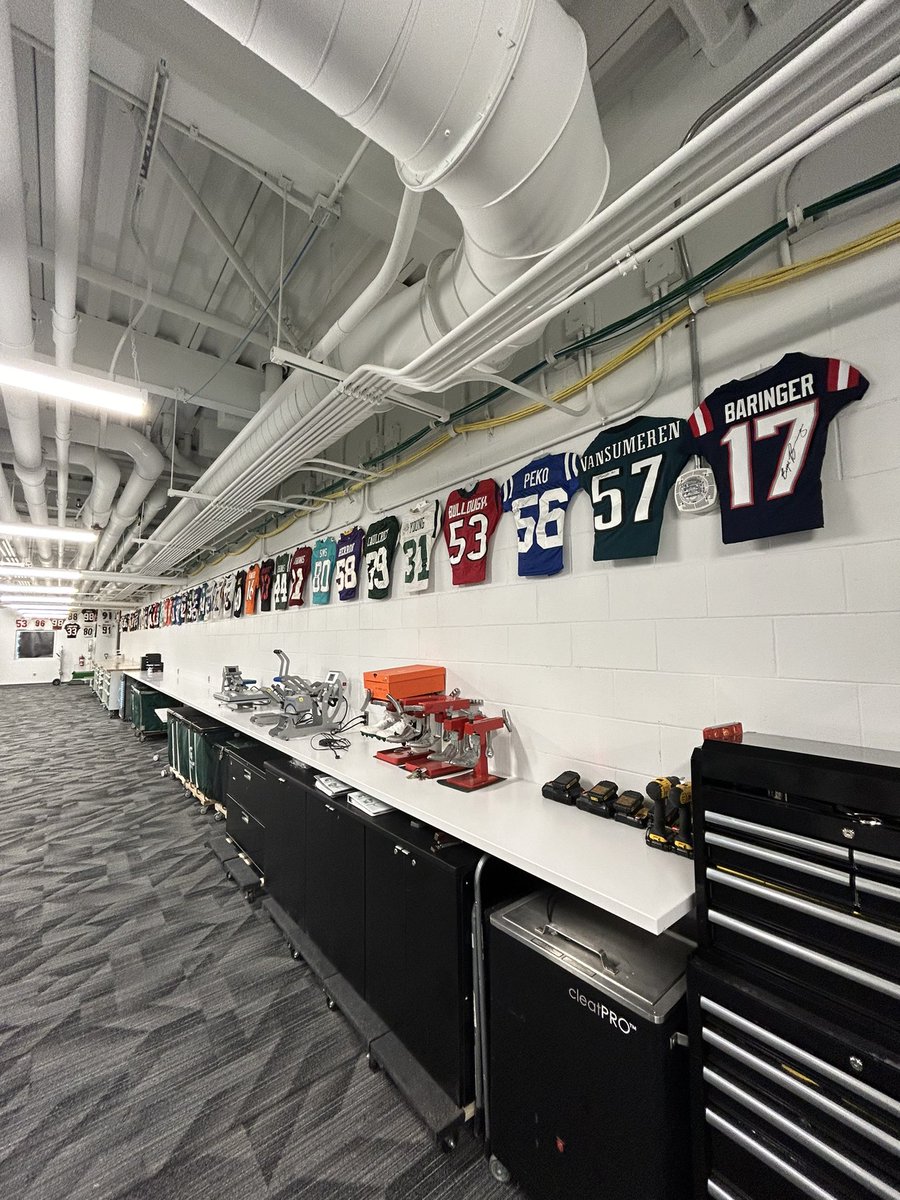 SpartanFB_eq's tweet image. Thanks Ben VanSumeren for the most recent addition to our Equipment Room! Looking forward to add to our collection!
