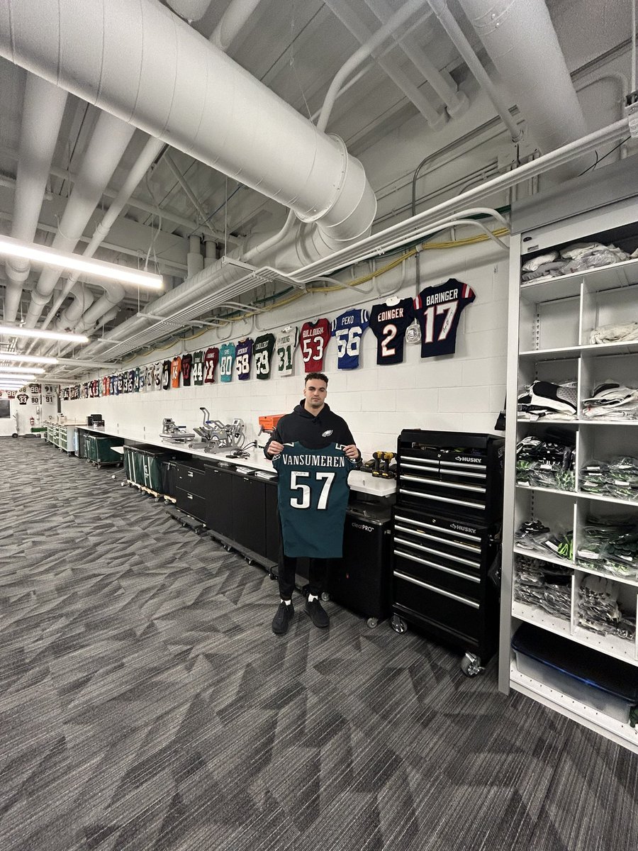 SpartanFB_eq's tweet image. Thanks Ben VanSumeren for the most recent addition to our Equipment Room! Looking forward to add to our collection!