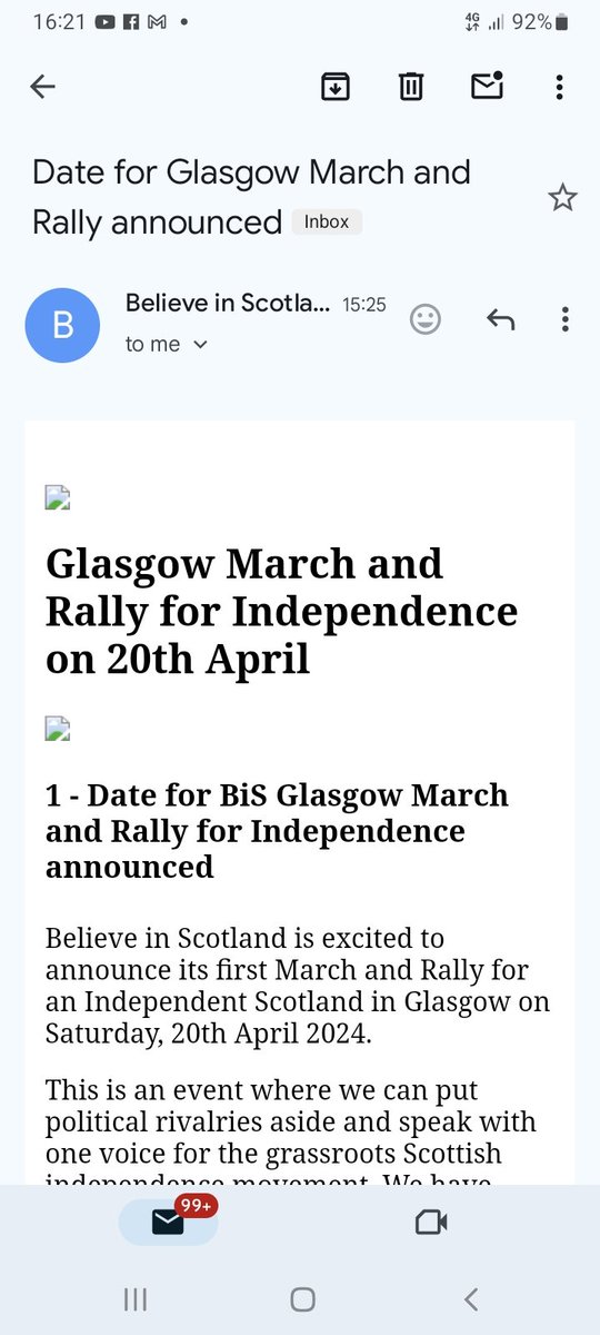 Deanmadalba's tweet photo. Ken what why not ?
A march in Glasgow and one in Edinburgh. 
Both must be huge.
It'd be braw.
2024 Scottish Independence Movement ya ready to do more .

#ScottishIndependence2024 
#YesScots
#Yes2
#BIS https://t.co/4BnbcIW8ft