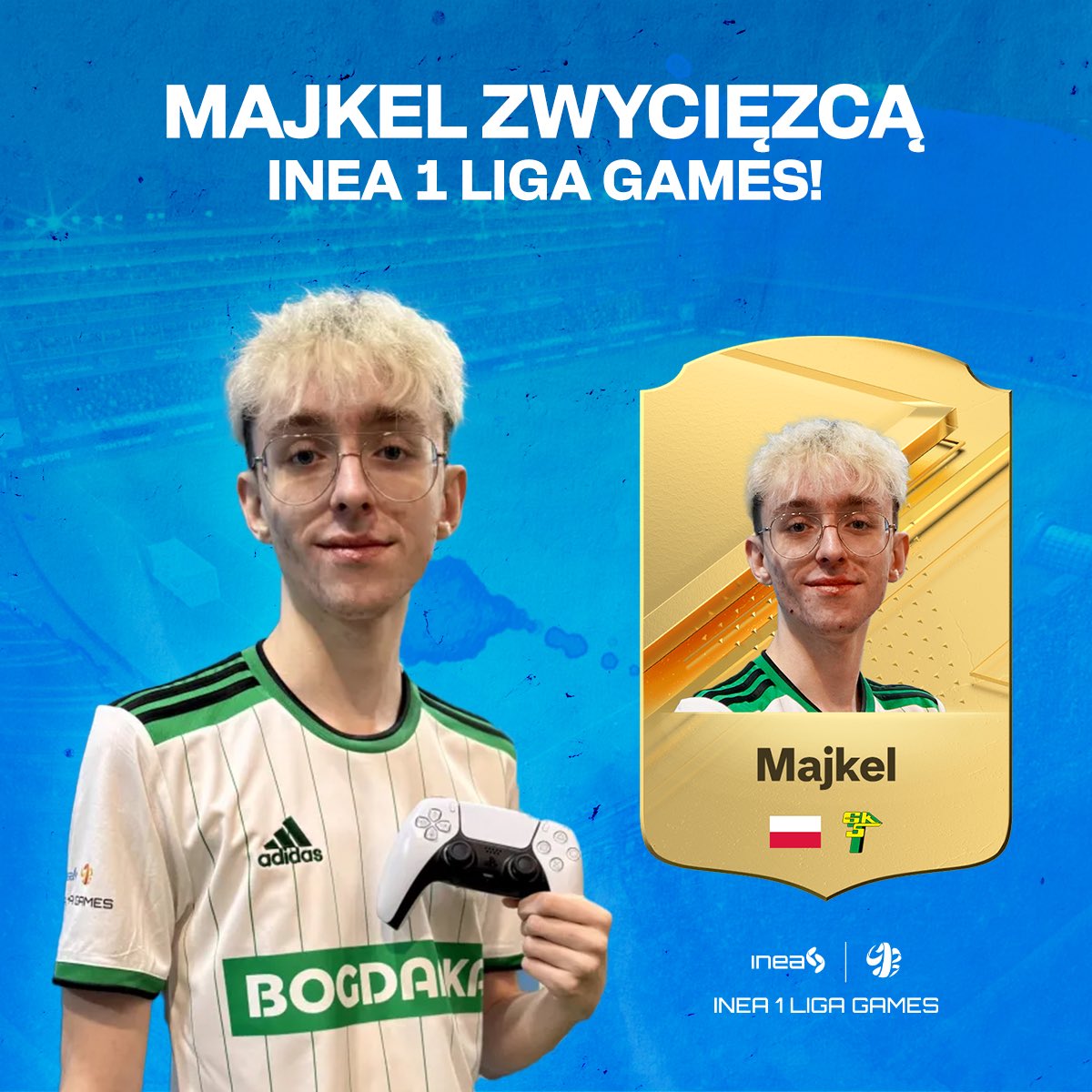 Michał ,,Majkel” Pałka drugim zawodnikiem z bezpośrednim awansem do @PKOBPESAGames ! 🤩🔥