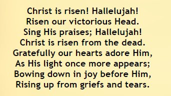 AdamMerrivale's tweet photo. Our opening hymn this coming Sunday
#NotJustForEaster https://t.co/yqxdLIjlmy