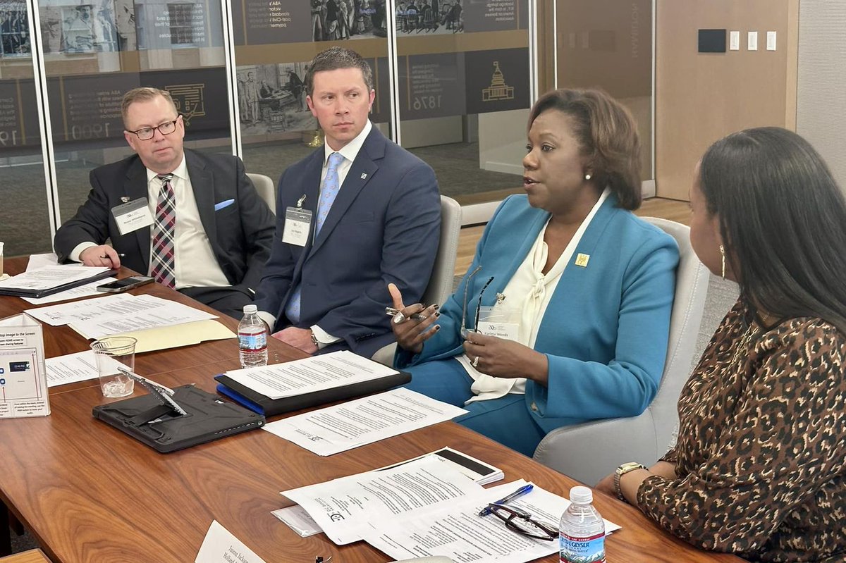 Commissioner Karima Woods engaged yesterday in a Q&amp;A session with the Board of the recently formed DC Bankers Association in Downtown DC. The Commissioner is the first government official to address the board, and she spoke about a variety of topics affecting the banking industry
