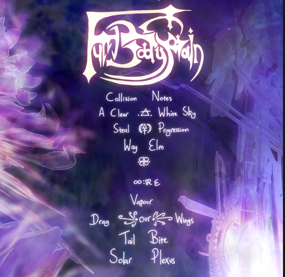 ANNOUNCING MY DEBUT ALBUM ‘FULL BODY SPRAIN’ 

RELEASES 1ST MARCH 2024

Artwork by <a href="/Uniow_/">Uniow</a> 
Typeface by <a href="/Thorjn/">Thorjn</a> 

Pre-save and pre-order now!