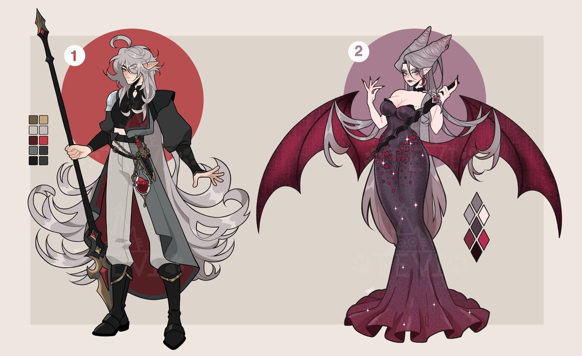 ✨Availability post! ✨

☀️Price (each):
🌿Picture  #1 $35
🌿Picture #2 $100
🌿Picture #3 $100
❗️Payment only via boosty❗️

💜Please, DM or comment to claim!💜

💗Your RT help me a lot! Thank you very much! QwQ

 #adoptauction #adopt #customcharacter #DnD