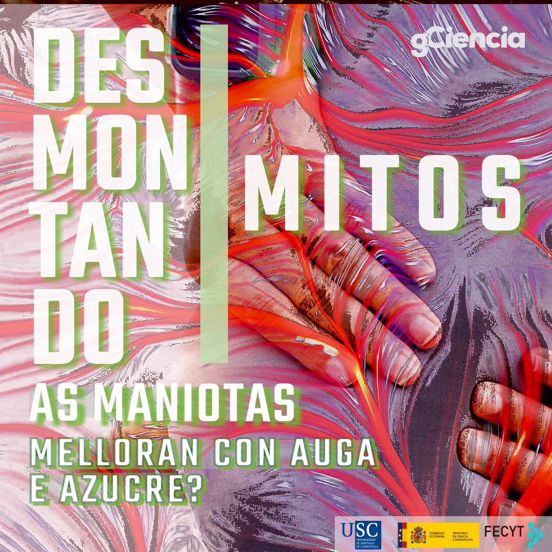 🏃‍♂️ As maniotas melloran con auga e azucre?

🎙️ Mañá responderemos a esta pregunta en tan só catro minutos coa estrea do novo episodio do pódcast de Desmontando Mitos.    

Co apoio da <a href="/FECYT_Ciencia/">FECYT</a> e a colaboración da
<a href="/UniversidadeUSC/">USC</a>.