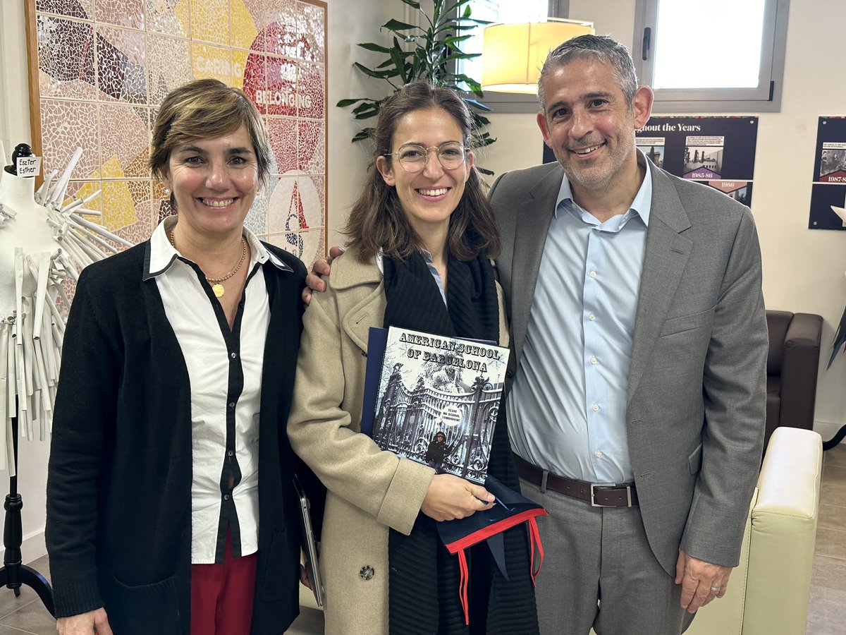 asb_alumni's tweet photo. We love it when alums come back as prospective parents! Yesterday, we welcomed Sofía Nogués from the Class of 2010 back to campus through our admissions office. Sofía and her sister Aurora completed their entire education @ASBschool PK-G12. Lovely to be reconnected again! 💙❤️ https://t.co/9M0kuTWVnF