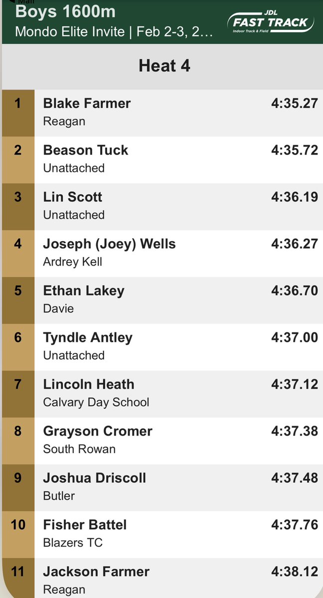 EastDistance's tweet photo. JR Tate Shore, SR Blake Farmer and SO Jackson Farmer have phenomenal opportunities to compete and run the fastest 1600s of their careers! https://t.co/qiMnzzjFxO