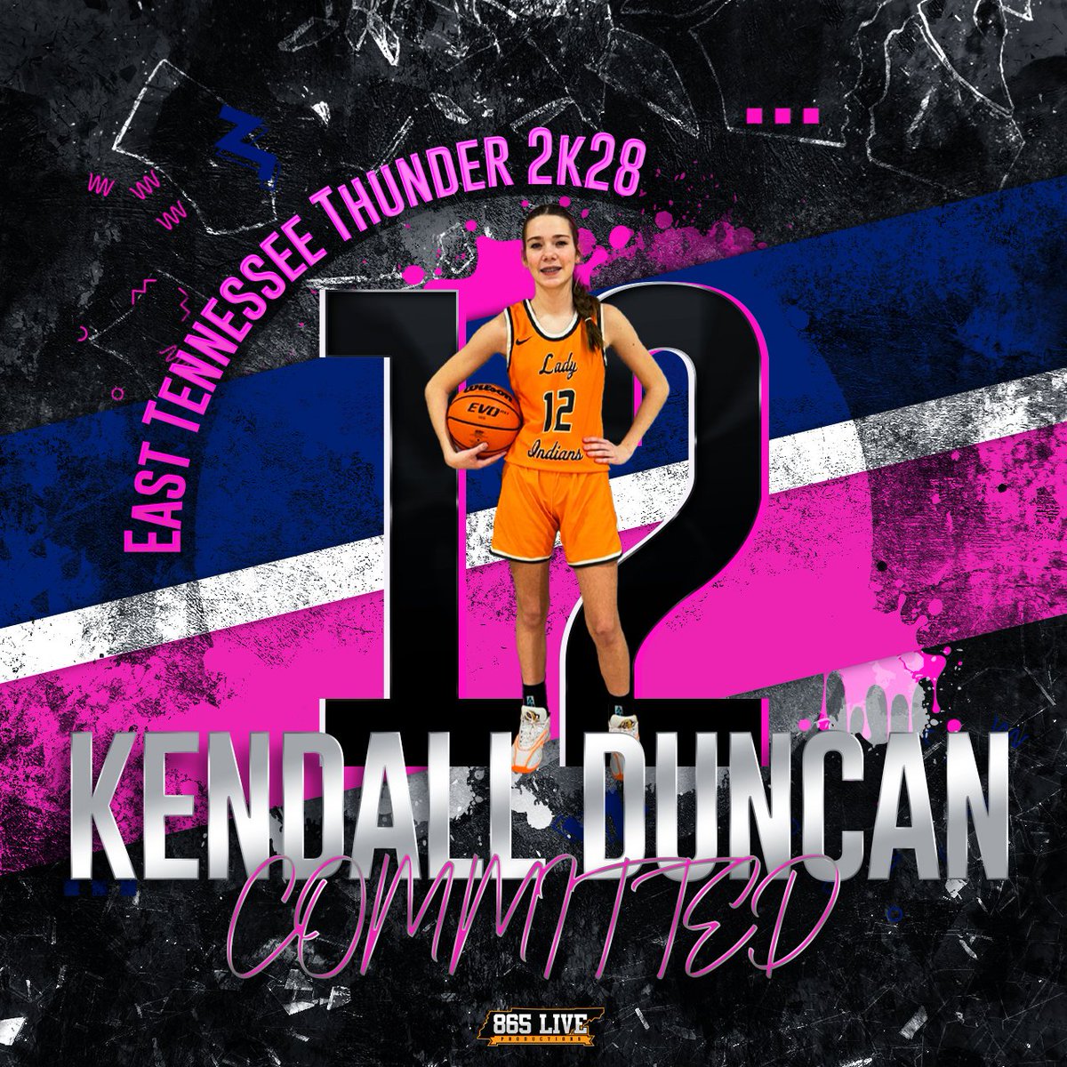 Welcome to the ETA THUNDER 2K28 TEAM!!! 
Kendall Duncan
"Oneida Middle School"